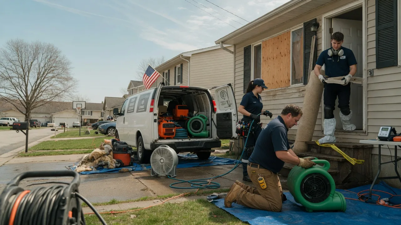 Water Damage Restoration in Booker, TX near me